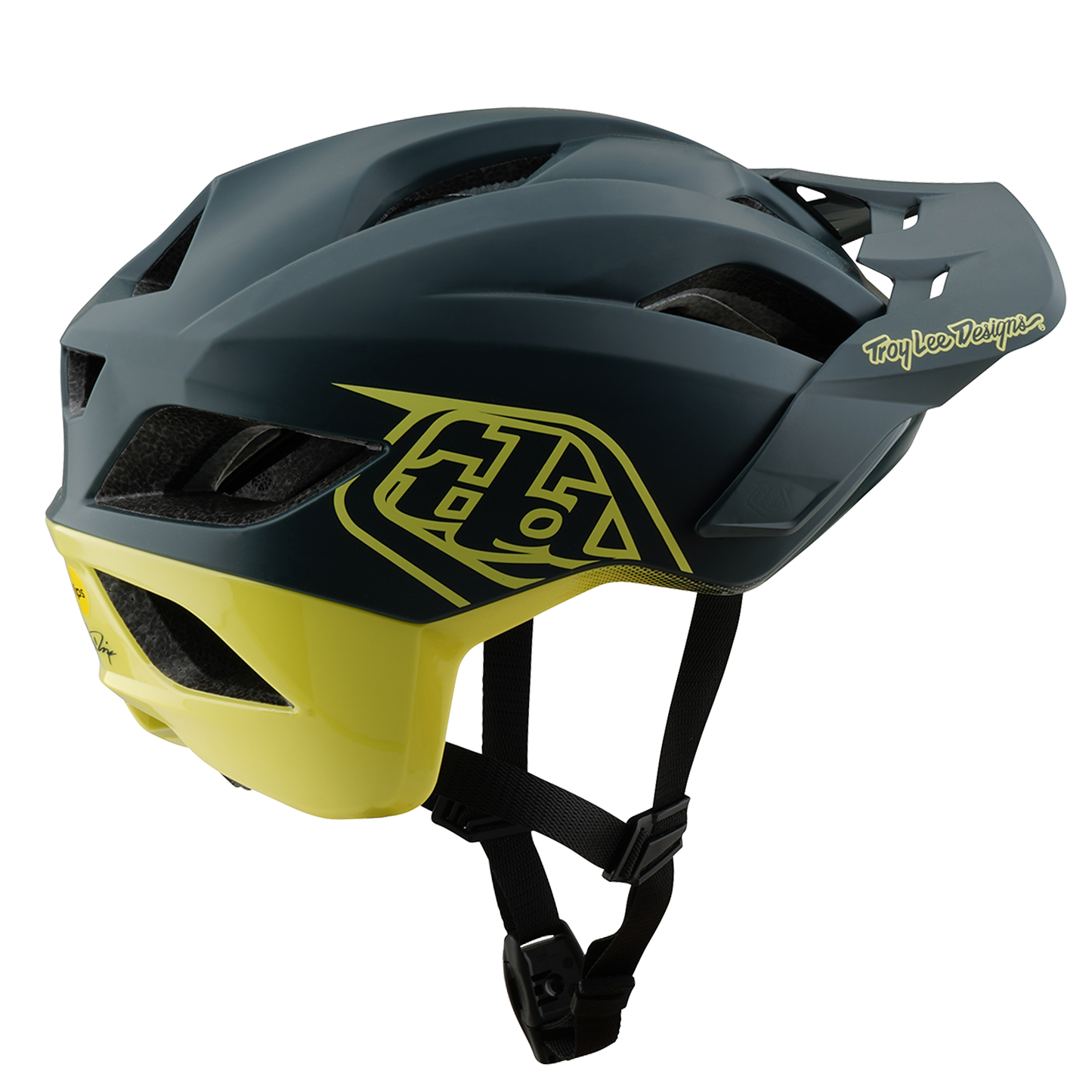 TROY LEE DESIGNS FLOWLINE SE MIPS MTB-kypärä Harmaa/Keltainen