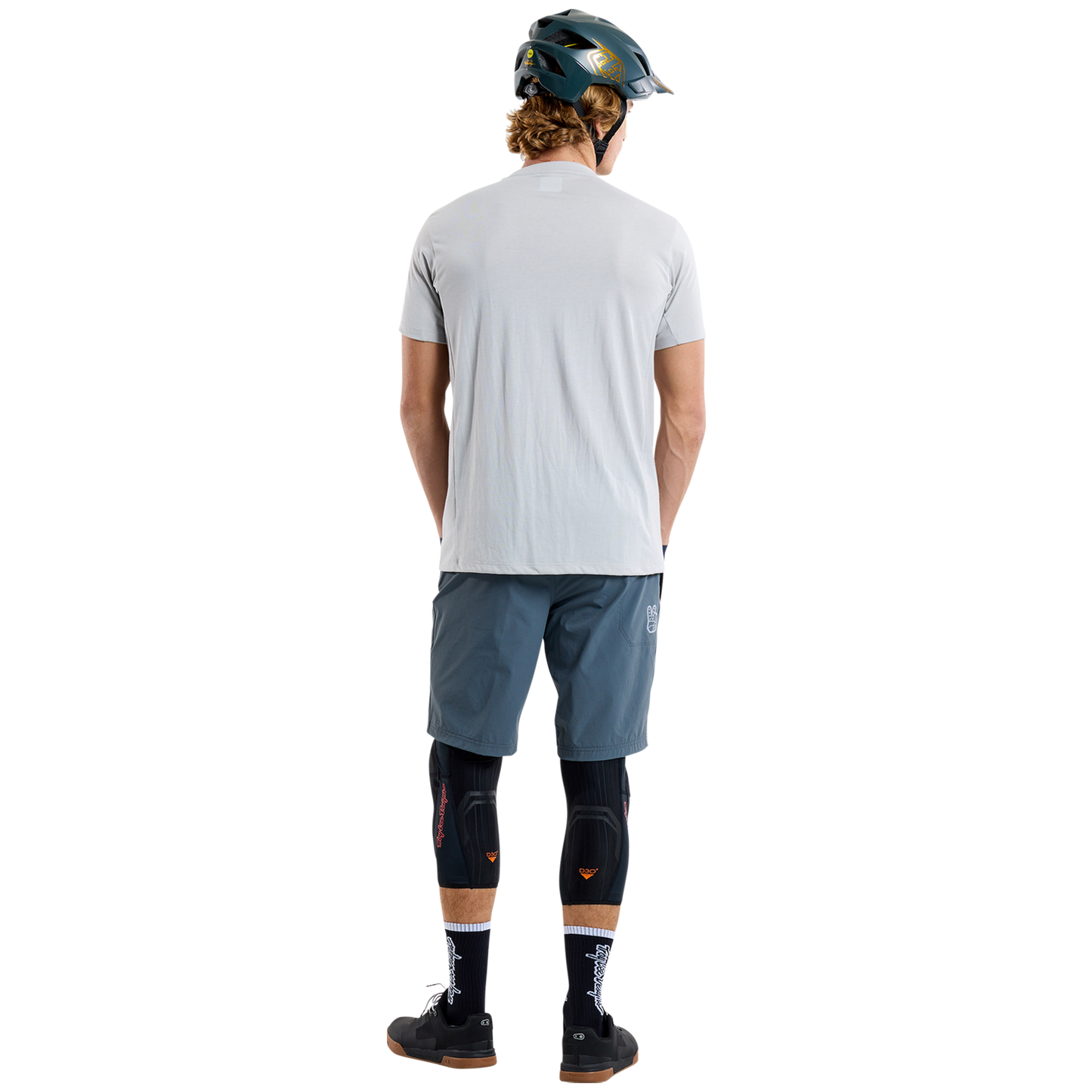TROY LEE DESIGNS SKYLINE RIDE TEE SIGNATURE Jersey Lyhythihainen harmaa 2025