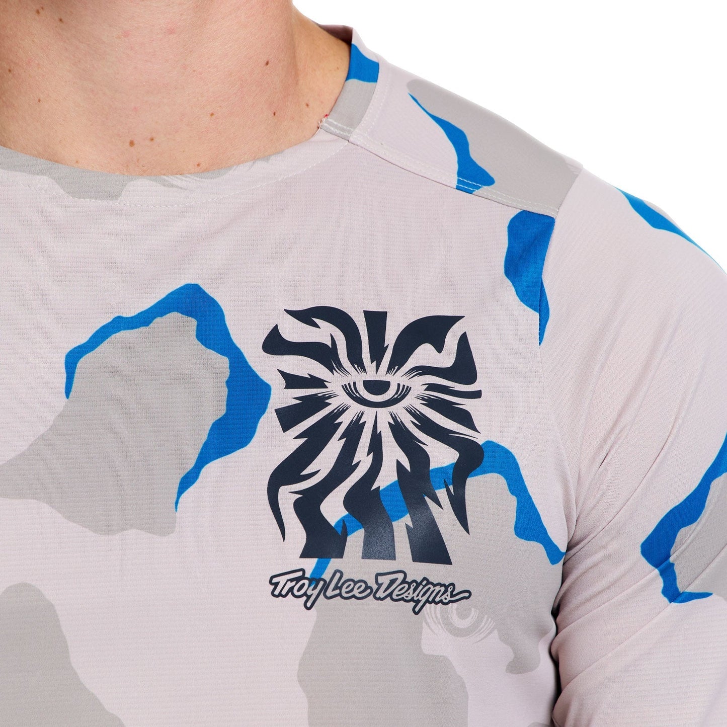 TROY LEE DESIGNS SKYLINE PRO FLOW CAMO pitkähihainen pumice Jersey