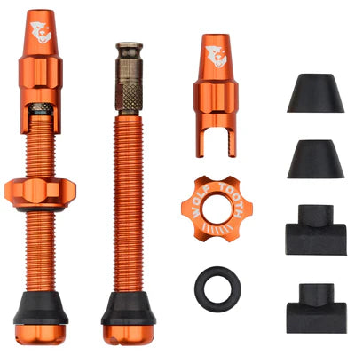 WOLF TOOTH CLIK VALVE Tubeless Valve Oranssi