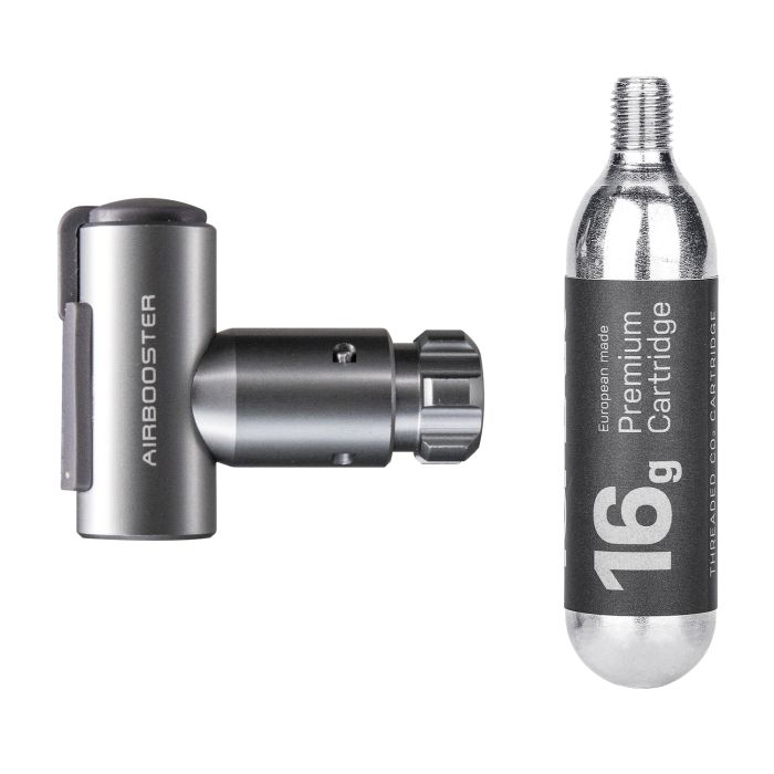 TOPEAK CO2-sytytystappi + 16g CO2-kierteinen CO2-patruuna (x1)