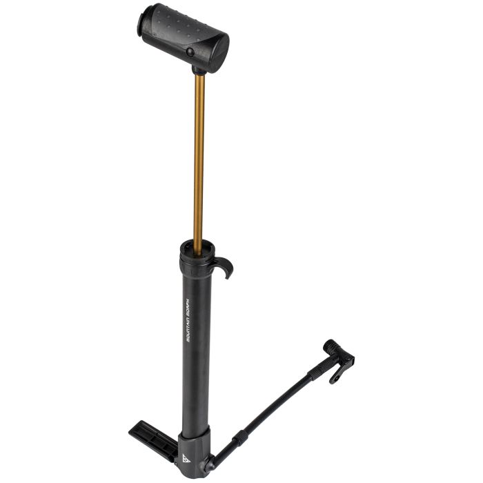 TOPEAK MOUNTAIN MORPH kompakti jalkapumppu musta