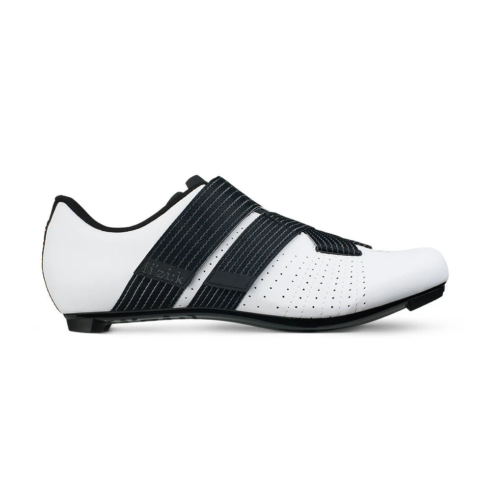 FIZIK R5 TEMPO POWERSTRAP -maantiepyöräilykengät, valkoiset