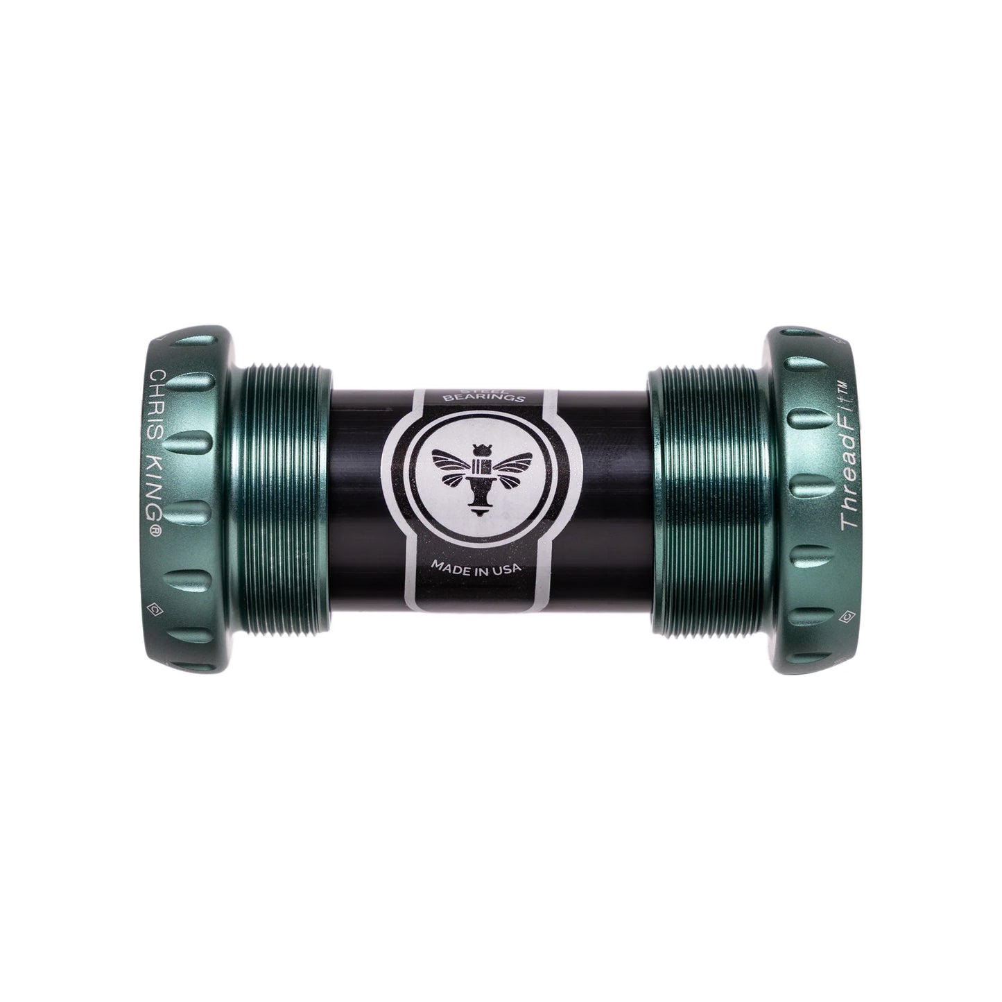CHRIS KING ThreadFit 24 68/73mm vihreä kampiakseli