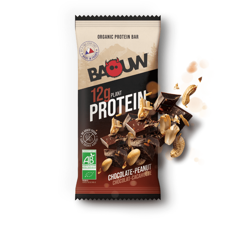 BAOUW ORGANIC EXTRA suklaa/marshmallow proteiinipatukka (50g)