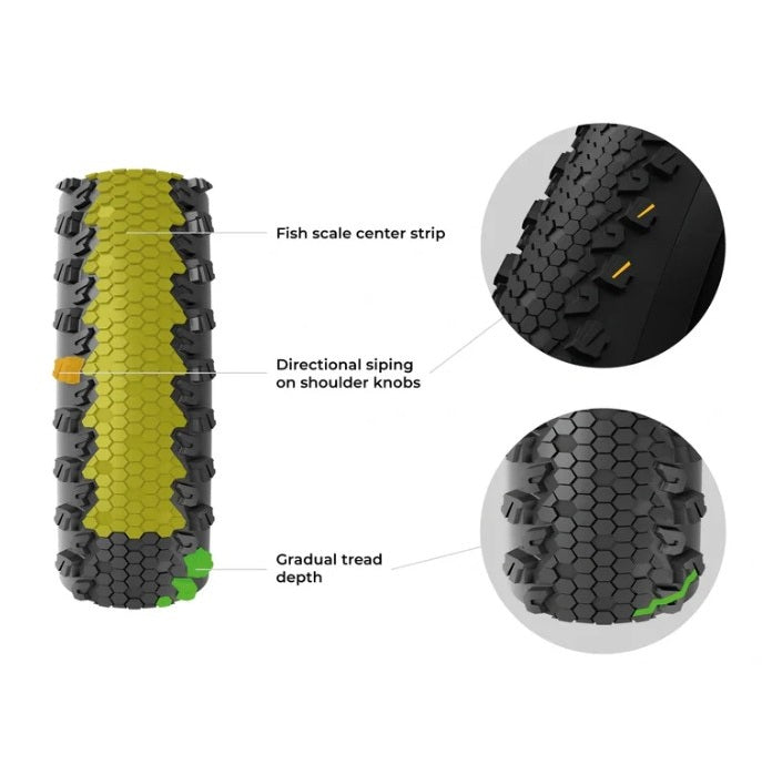 VITTORIA Terreno T30 fine loose 700x50c Gravel Endurance G2.0 Tubeless Ready Soft Black Q2 2025 -rengas VITTORIA Terreno T30 fine loose 700x50c Gravel Endurance G2.0 Tubeless Ready pehmeä musta Q2 2025 -rengas