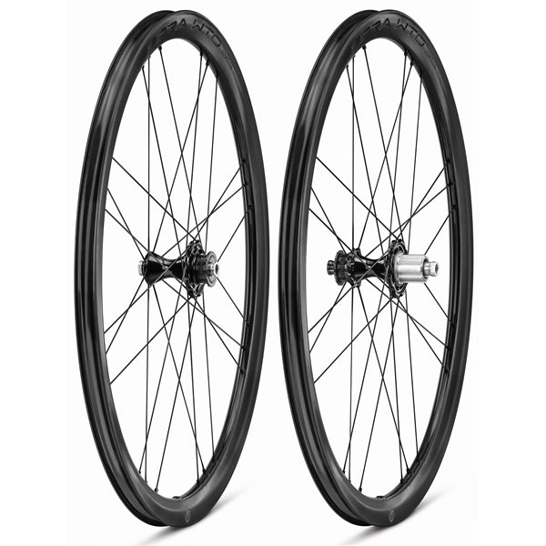 Pari CAMPAGNOLO BORA WTO 35 C23 DISC Tubeless Ready -vanteita (keskuslukko)