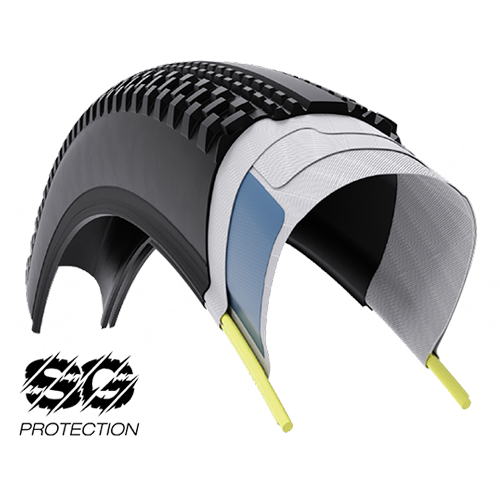 WTB VULPINE S TCS LIGHT FAST ROLLING DUAL DNA SG 700x45c Tubeless Ready -rengas Musta