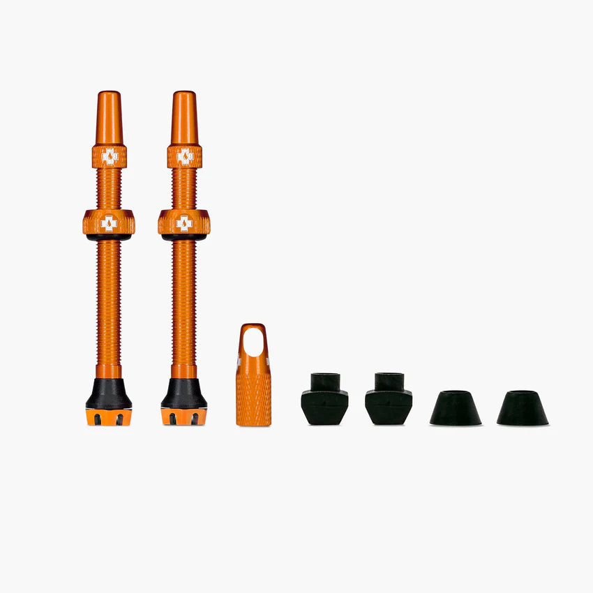 Tubeless venttiilit V2 MUC-OFF oranssi