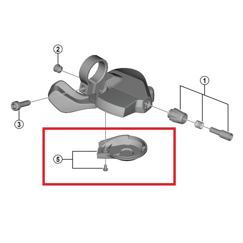 SHIMANO U4000 Vasemman vivun kansi
