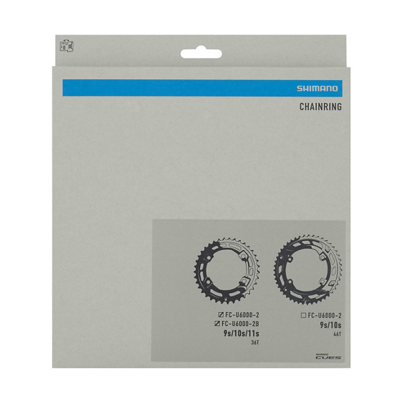 9/10/11V SHIMANO CUES FC-U6000-2/FC-U6000-2B PCD 96mm ulkoketjupyörä