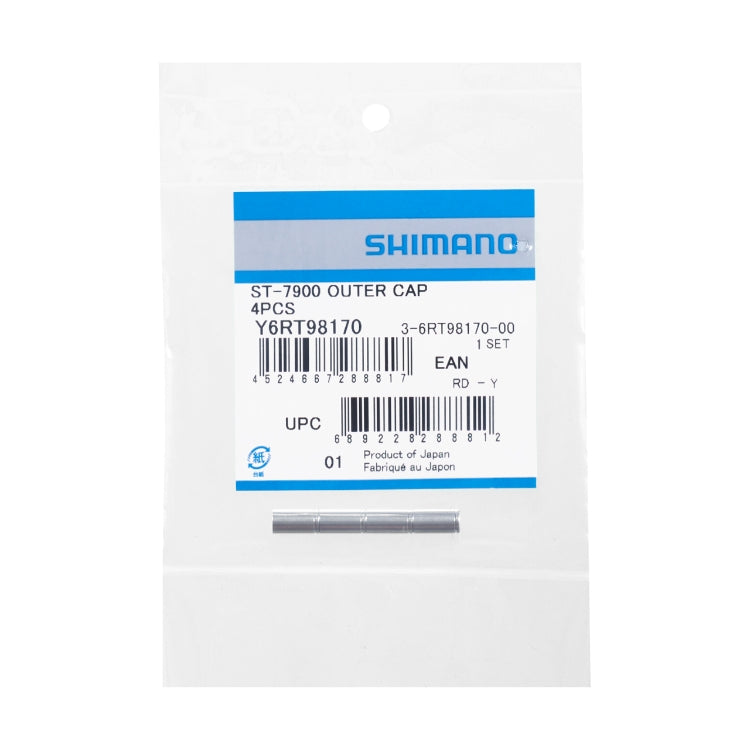 Shimanon alumiiniset päätykappaleet ST7900:aan (4 kpl) Y6RT98170 Y6RT98170