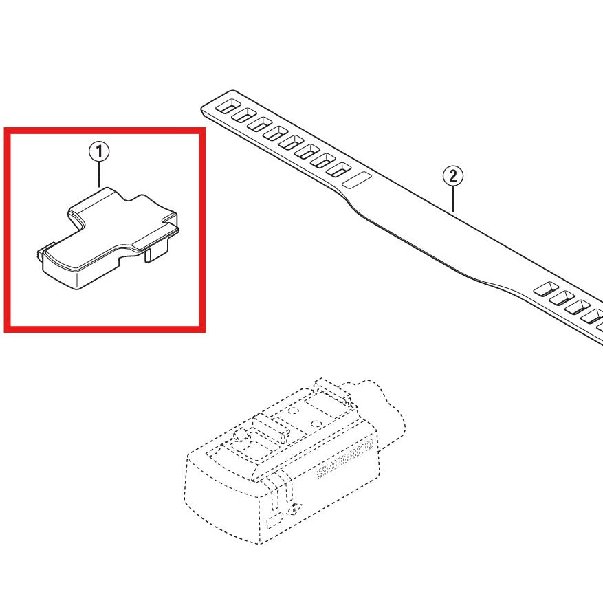 SHIMANO SM-EW90 kytkentäkotelon koukku
