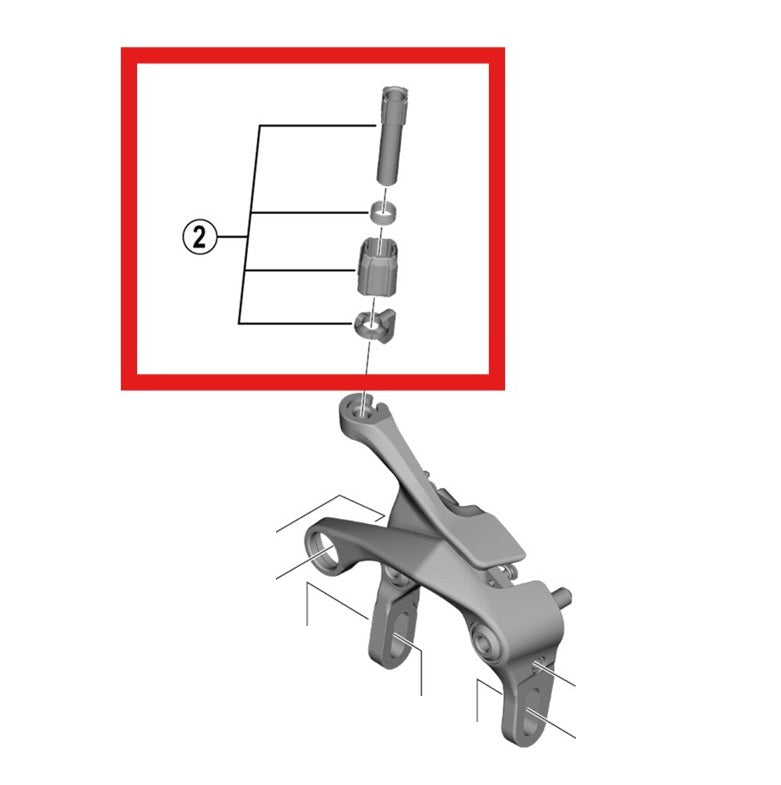 SHIMANO BR-R7000/7010 kaapelin kiristysruuvi