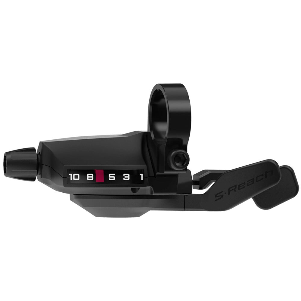 Oikea SHIMANO CUES 10V SL-U6050 Short Reach -vaihdevipu ilmaisimella