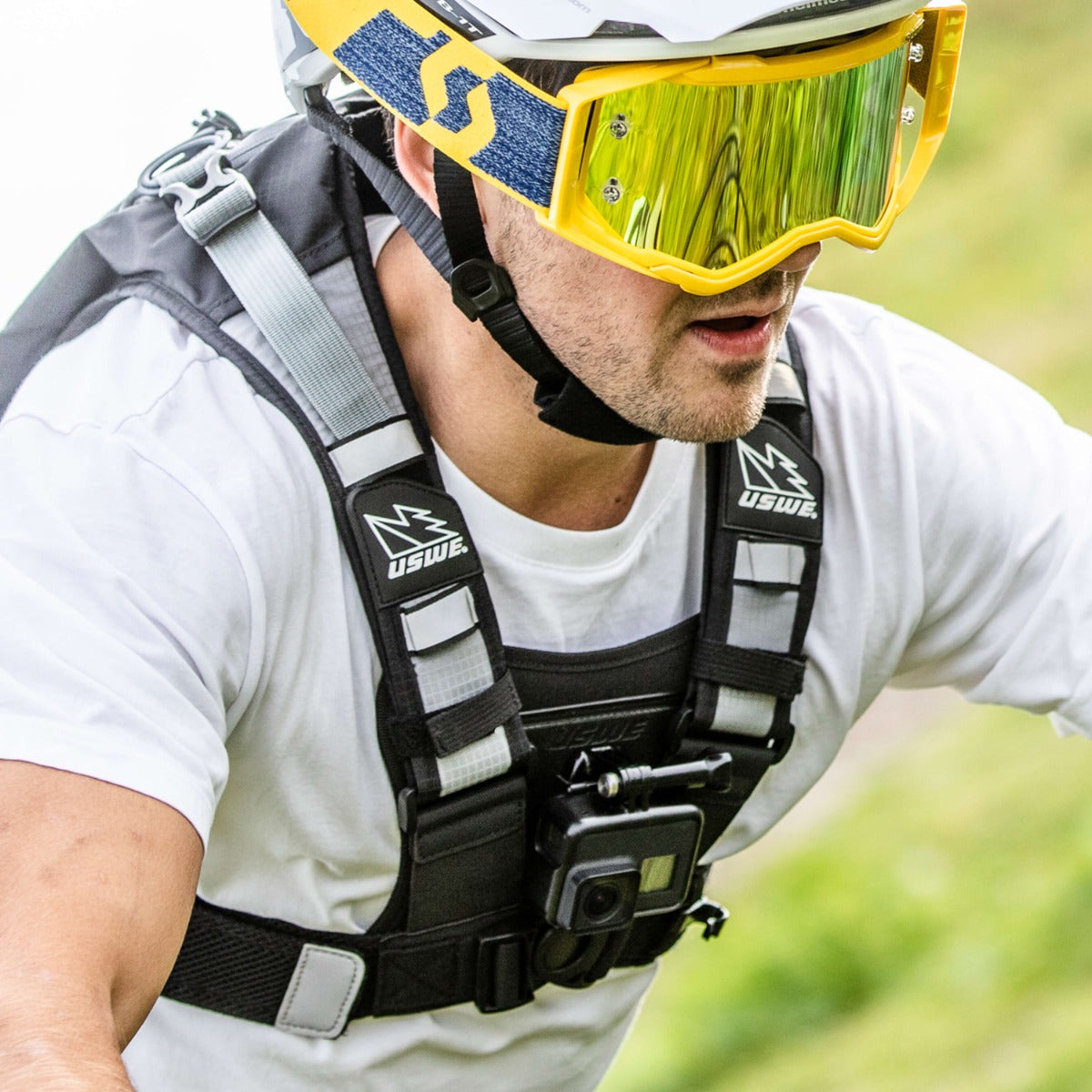 USWE ACTION CAMERA NDM 1 rintavaljaat musta M/XL