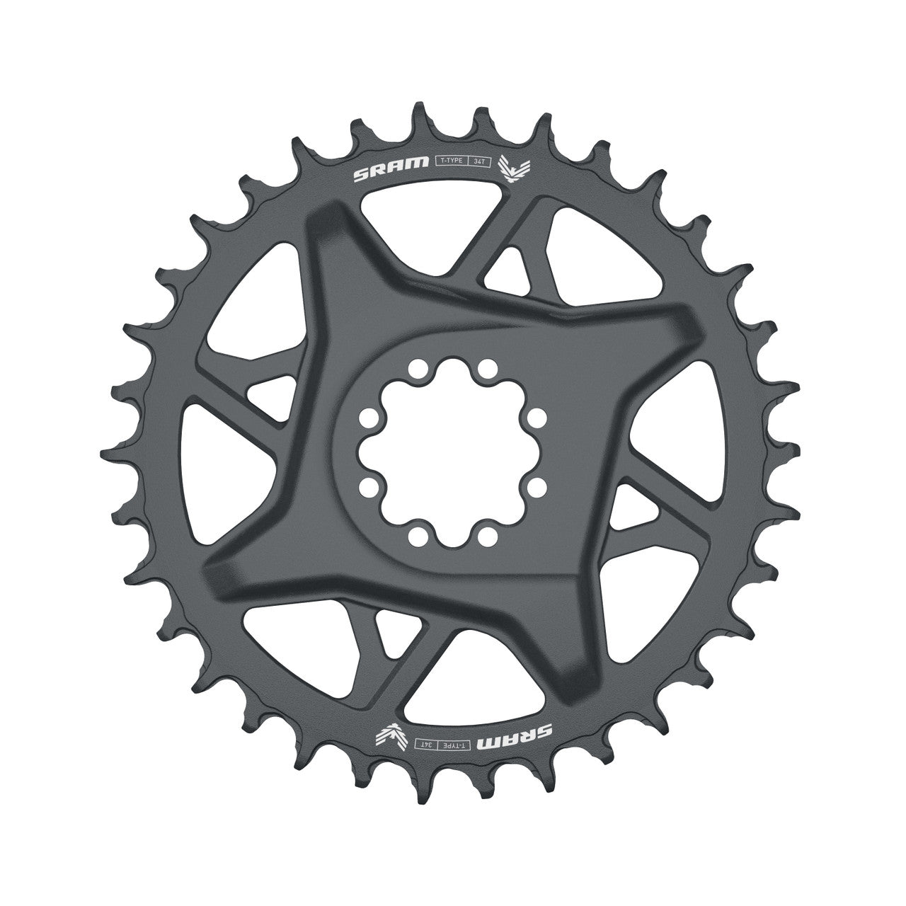 SRAM GX T-Type EAGLE BOOST 34-hampainen 12V DM Offset 3mm Mono-ketjupyörä Harmaa