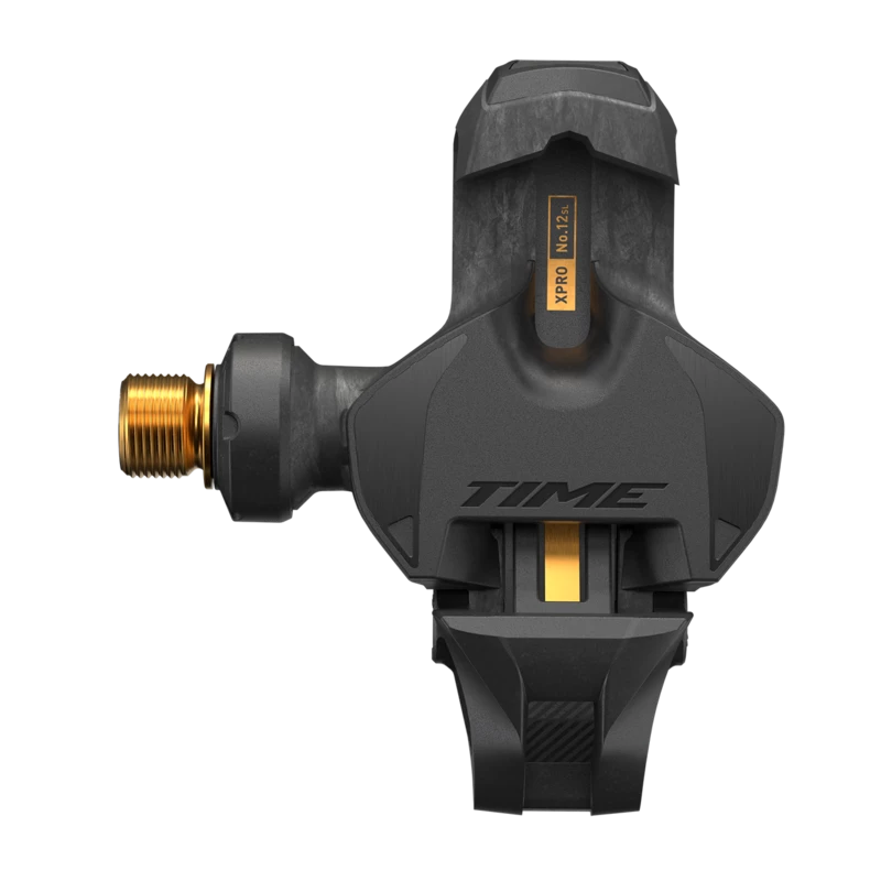 TIME X PRO 12 SL Q-Factor 51 Carbon/Titanium Gold pedaalit
