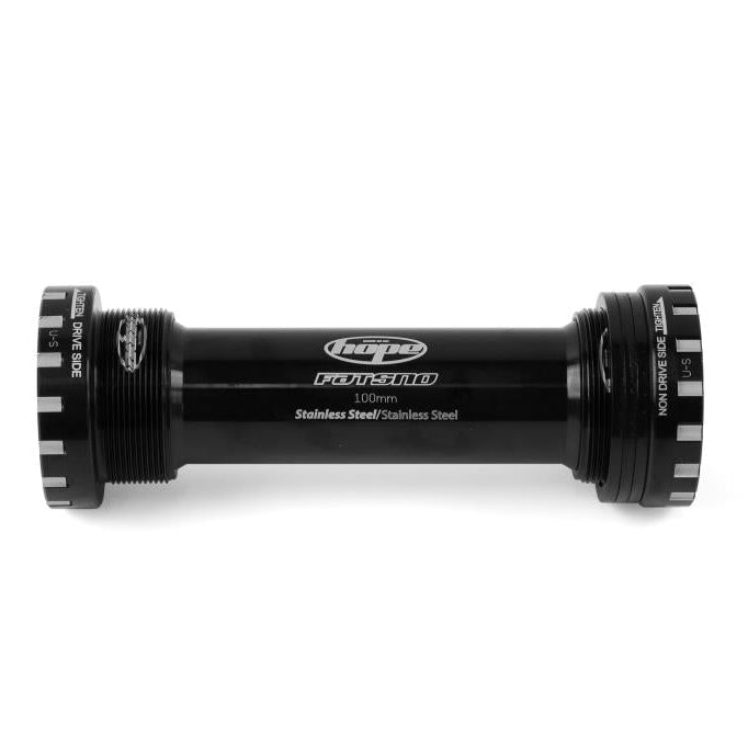HOPE 100 mm Fat Bike 24 mm akselin kampikammio #BBSSFATN Musta