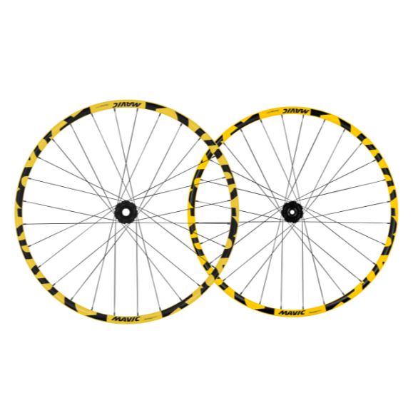 Pari MAVIC DEEMAX DH YLW MULLET pyörää 20x110mm - 12x157mm