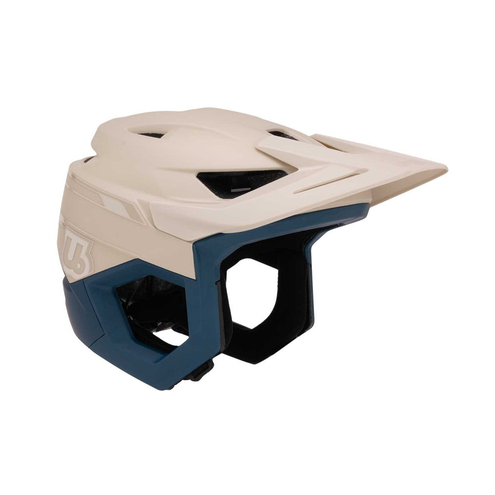 URGE RASCAS Smooth Stroke Beige/Blue MTB-kypärä