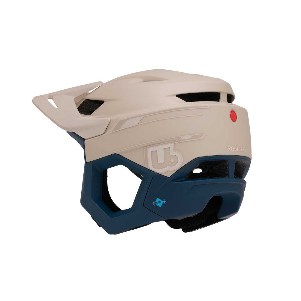 URGE RASCAS Smooth Stroke Beige/Blue MTB-kypärä
