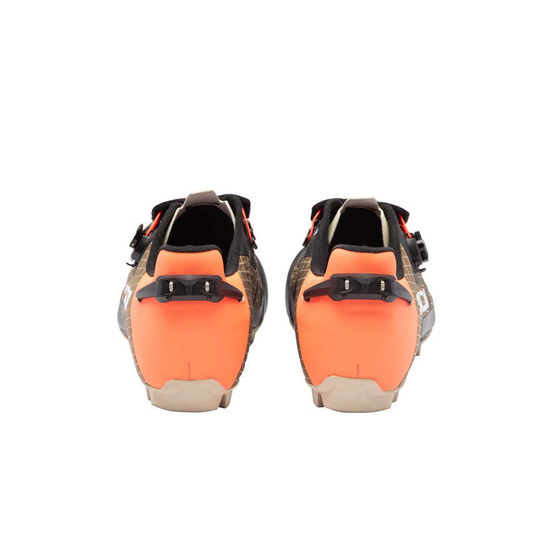 SIDI AERON XC/Gravel MTB-kengät ruskea/musta/oranssi