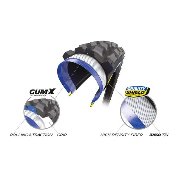MICHELIN WILD AM2 Competition Line 29x2.60 Tubeless Ready Soft -rengas MICHELIN WILD AM2 Competition Line 29x2.60 Tubeless Ready Soft -rengas