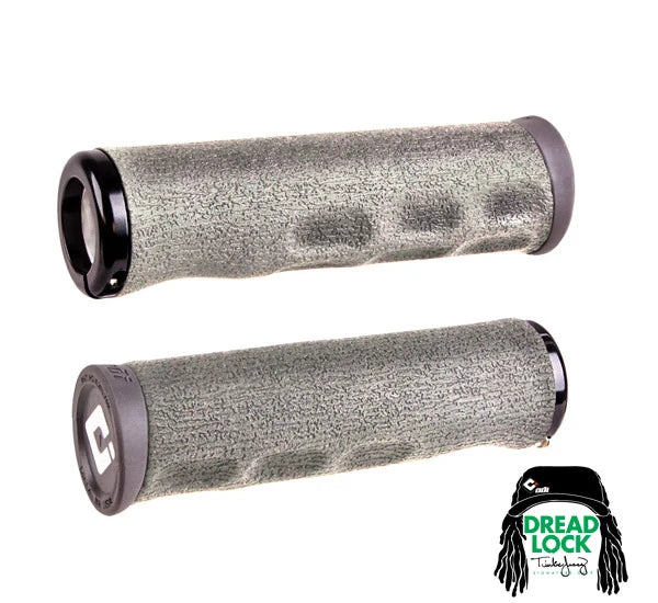 ODI DREAD LOCK TINKER JUAREZ SIGNATURE Lock-On -kahvat, 130 mm, harmaa