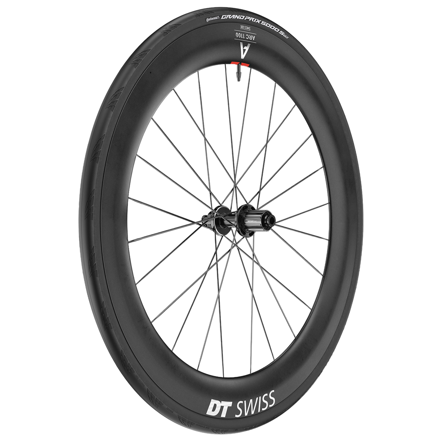 DT SWISS ARC 1100 DICUT WTS 55 Tubeless Ready takapyörä (Center Lock)