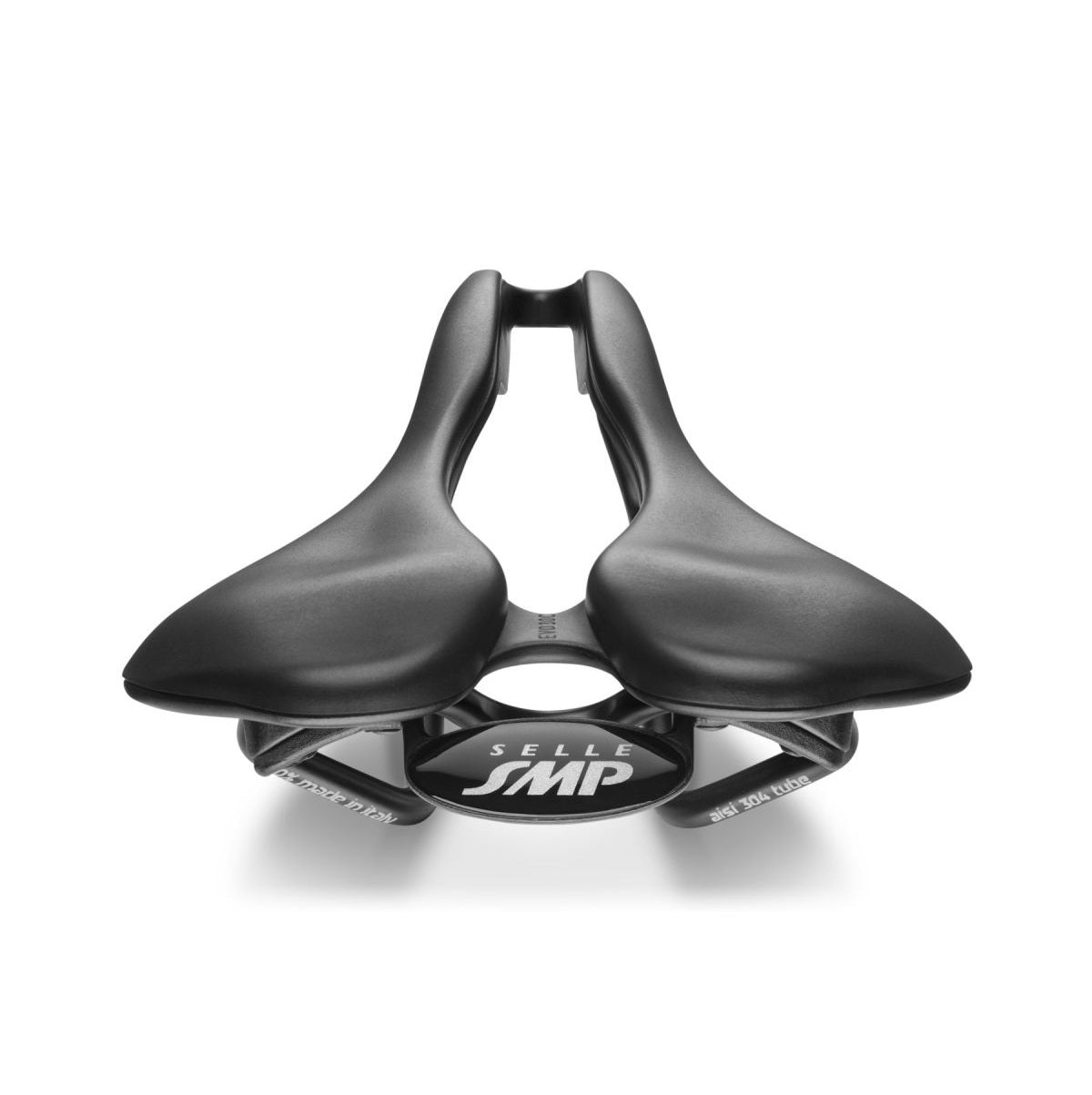 SMP EVO30C Satula 150mm leveä musta ruostumattomasta teräksestä valmistetut kiskot