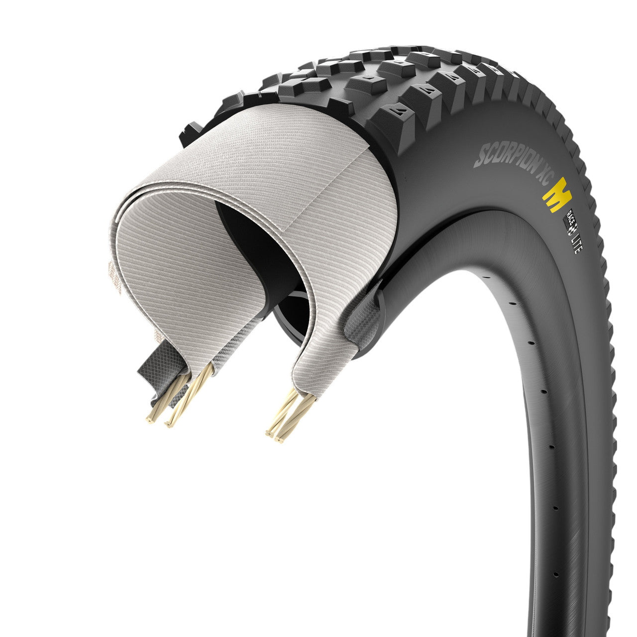 PIRELLI SCORPION RACE XC M 29x2.40 Tubeless Ready Soft Silver -rengas, hopea
