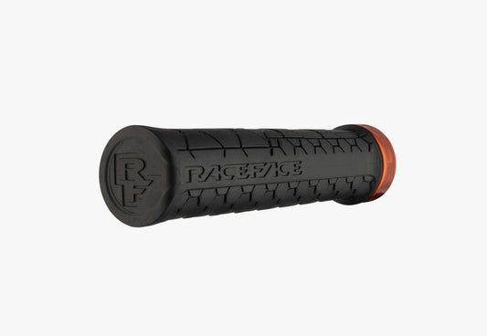 RACE FACE GETTA Lock-On kahvat 135mm musta/oranssi