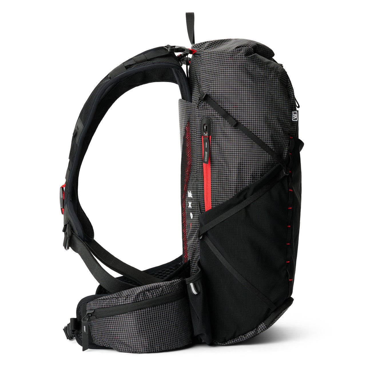 USWE ROLLTOP DAYPACK 18L reppu musta