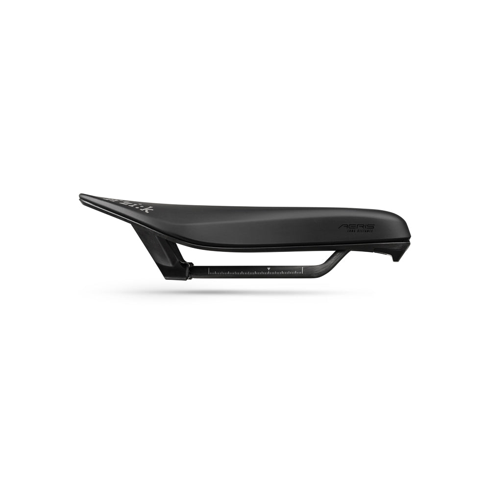 FIZIK TRANSIRO AERIS LD R1 135mm Satula Carbon Rails Musta