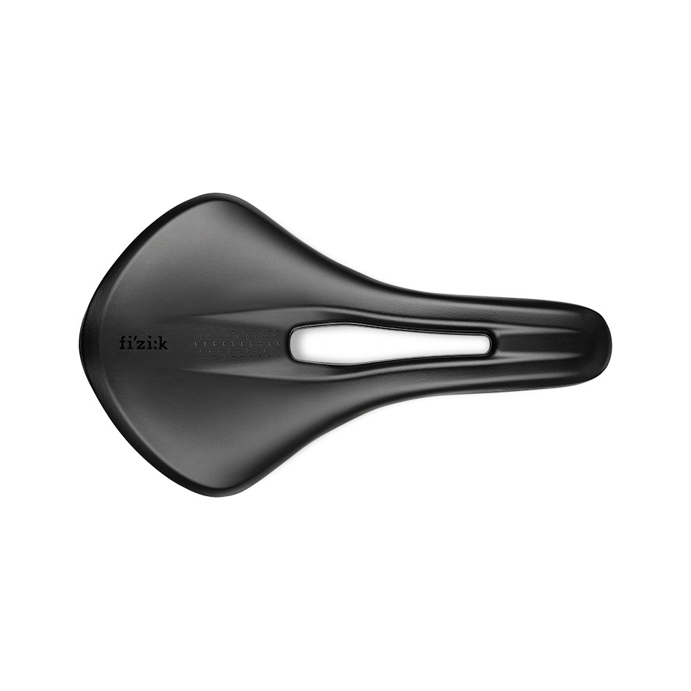 Satula FIZIK TEMPO ALIANTE R1 155mm Carbon Rails Musta