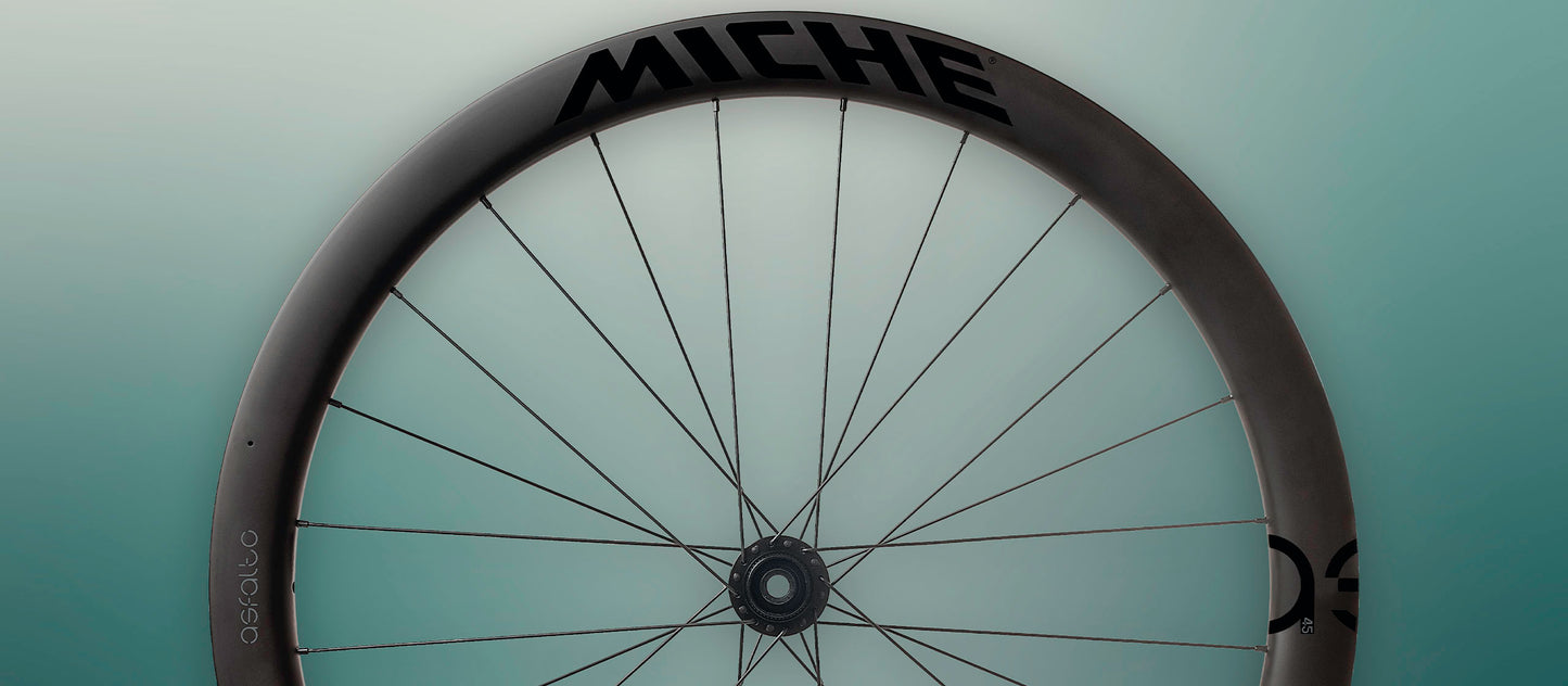 Pari MICHE ASFALTO 45 Tubeless Ready -pyörää (keskuslukko)