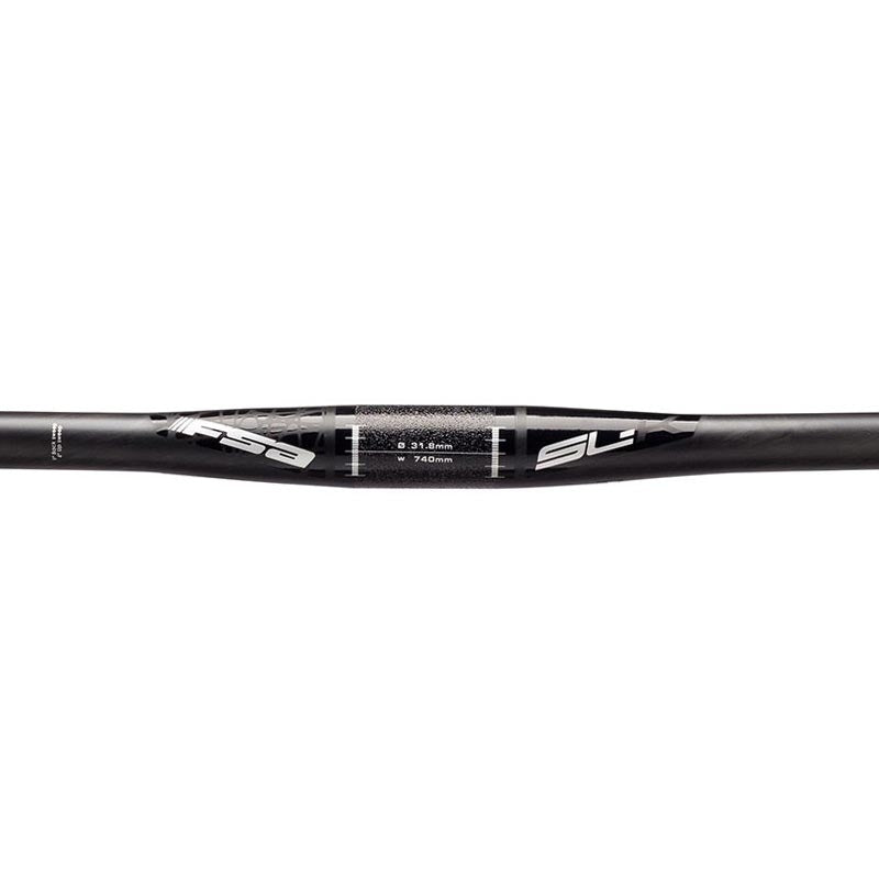 FSA SL-K Carbon litteä kiinnike 740mm Harmaa