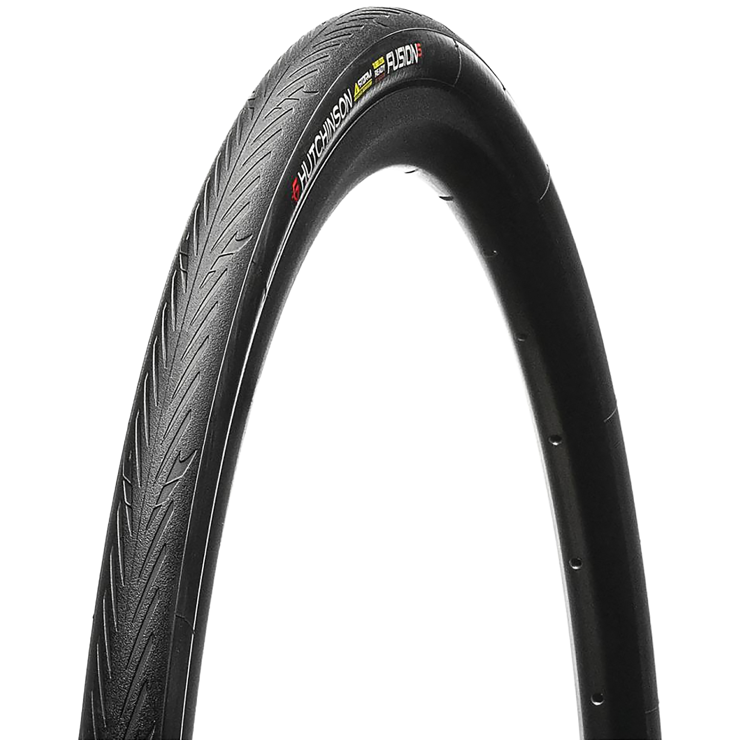 HUTCHINSON FUSION 5 ALL SEASON 700c Tubetype Musta rengas