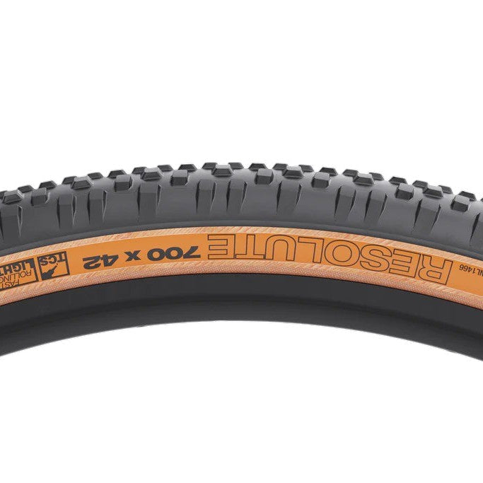 WTB RESOLUTE TCS LIGHT 2025 700x42c Tubeless Ready Beige -rengas, valkoinen