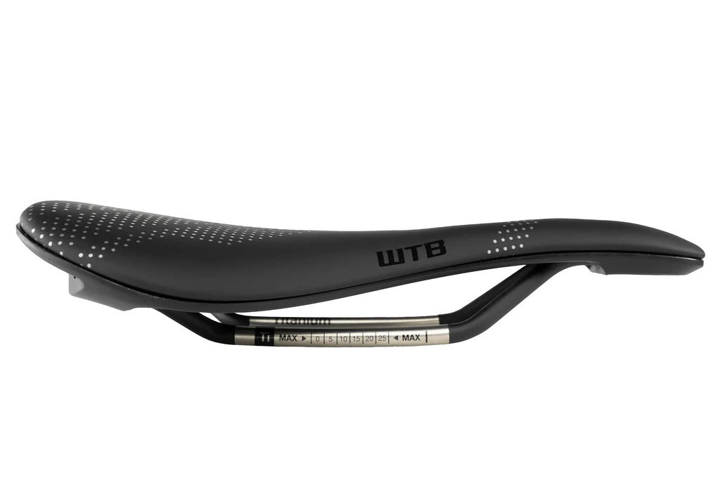 WTB GRAVELIER 140mm Satula CRMO Rails Musta