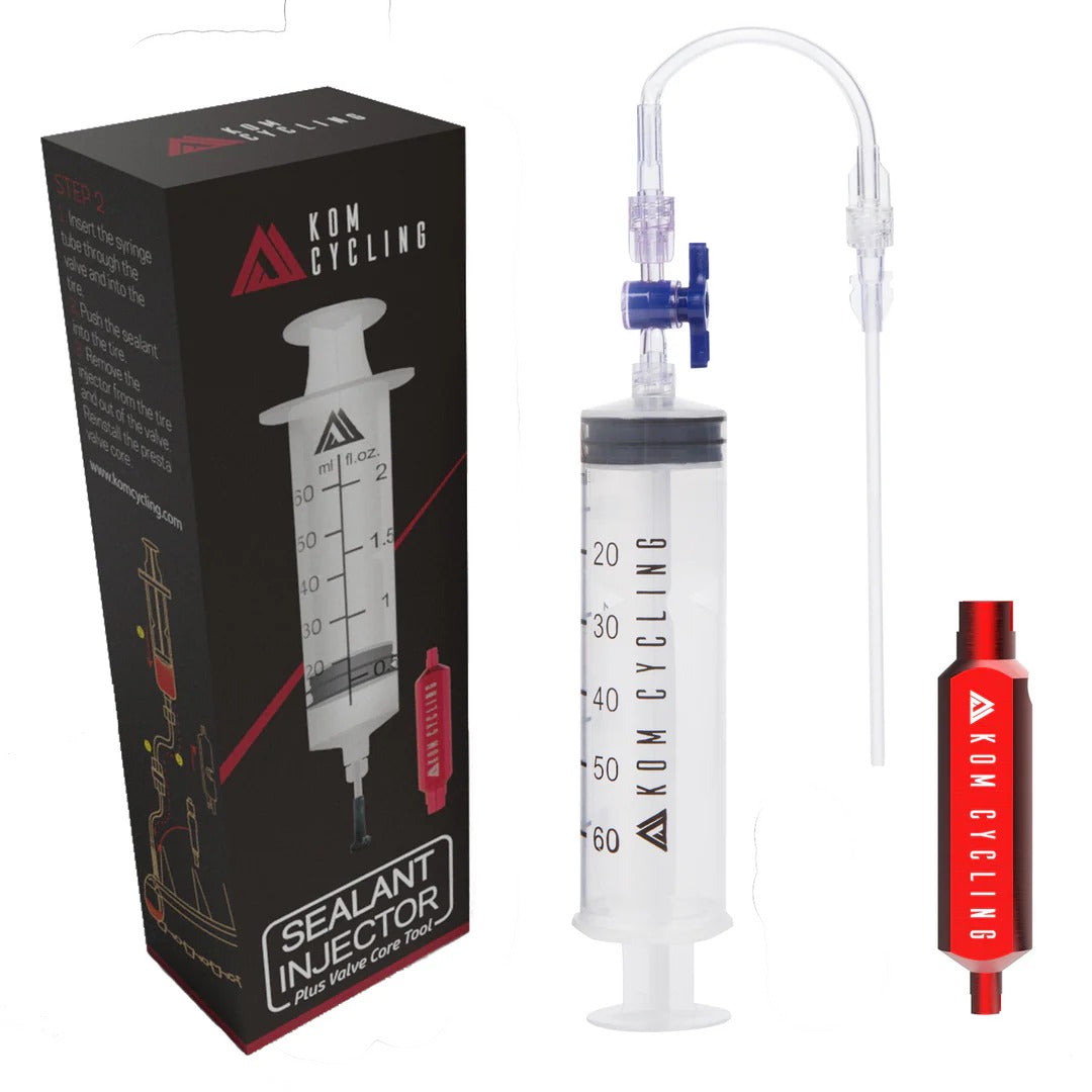 Ruisku KOM CYCLING Preventive Fluid Alu -venttiilille