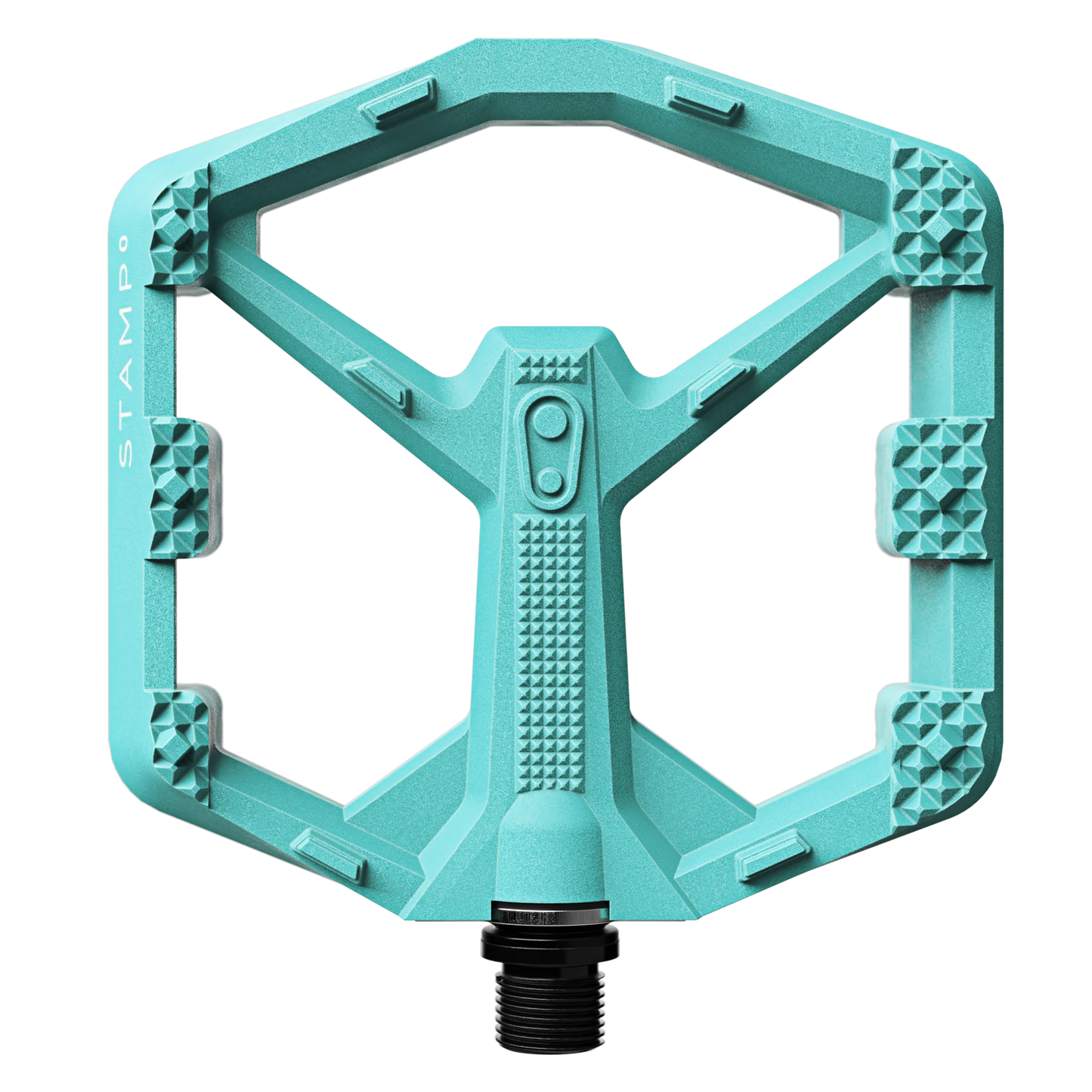 Litteät polkimet CRANKBROTHERS STAMP 0 Suuri turkoosi