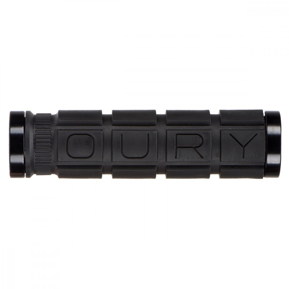 OURY Double Lock-on kahvat 127mm musta