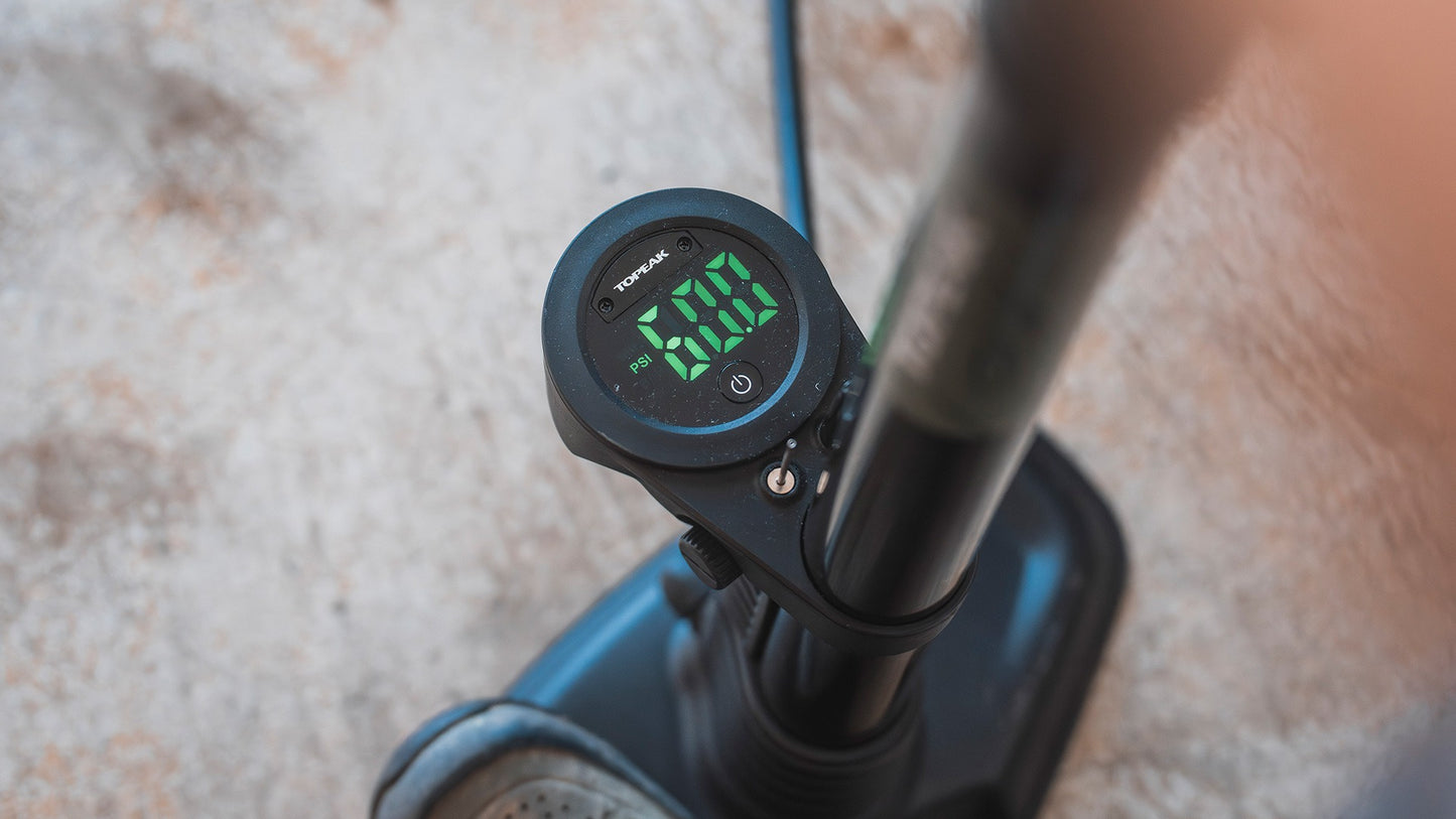 TOPEAK JOEBLOW MOUNTAIN X DIGITAL -jalkapumppu