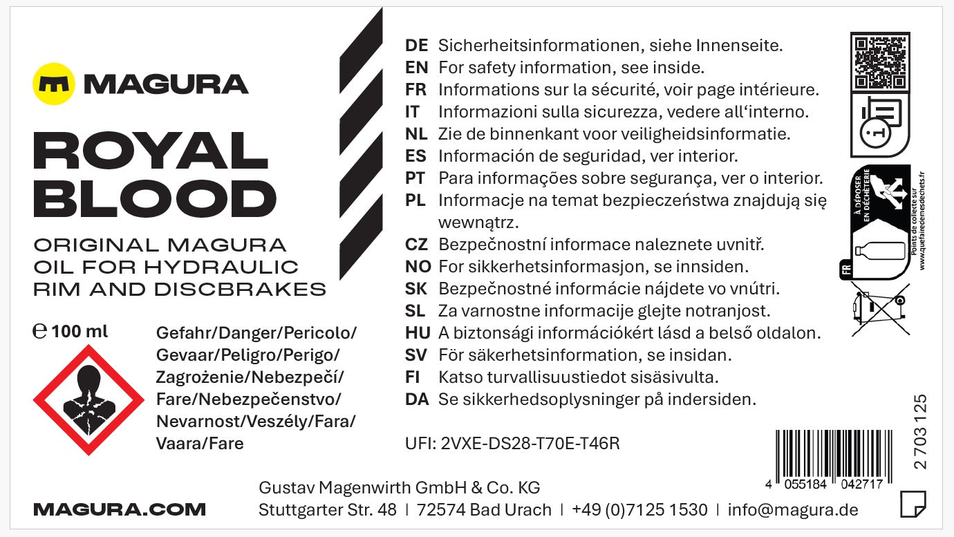 MAGURA ROYAL BLOOD mineraalijarruneste (100 ml)