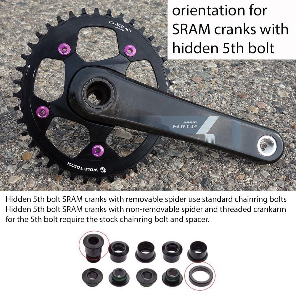 WOLF TOOTH DROP-STOP B GRAVEL/CX 110mm Raaka hopea Mono kansi