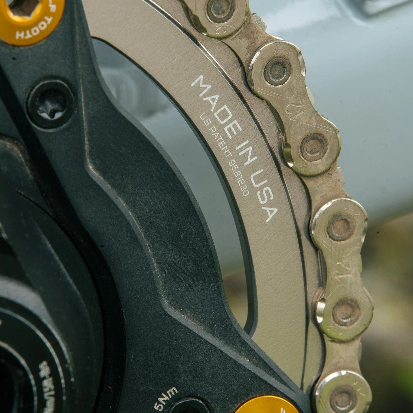 WOLF TOOTH DROP-STOP B 104mm Raw Silver Mono kansi