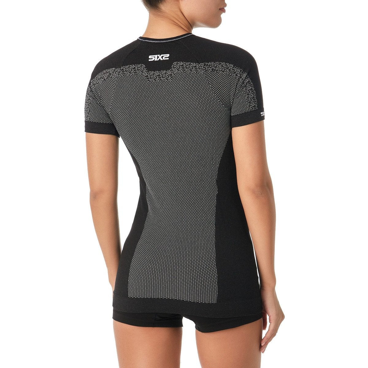 SIXS TS1L BT lyhythihaiset alusvaatteet Hiilenmusta