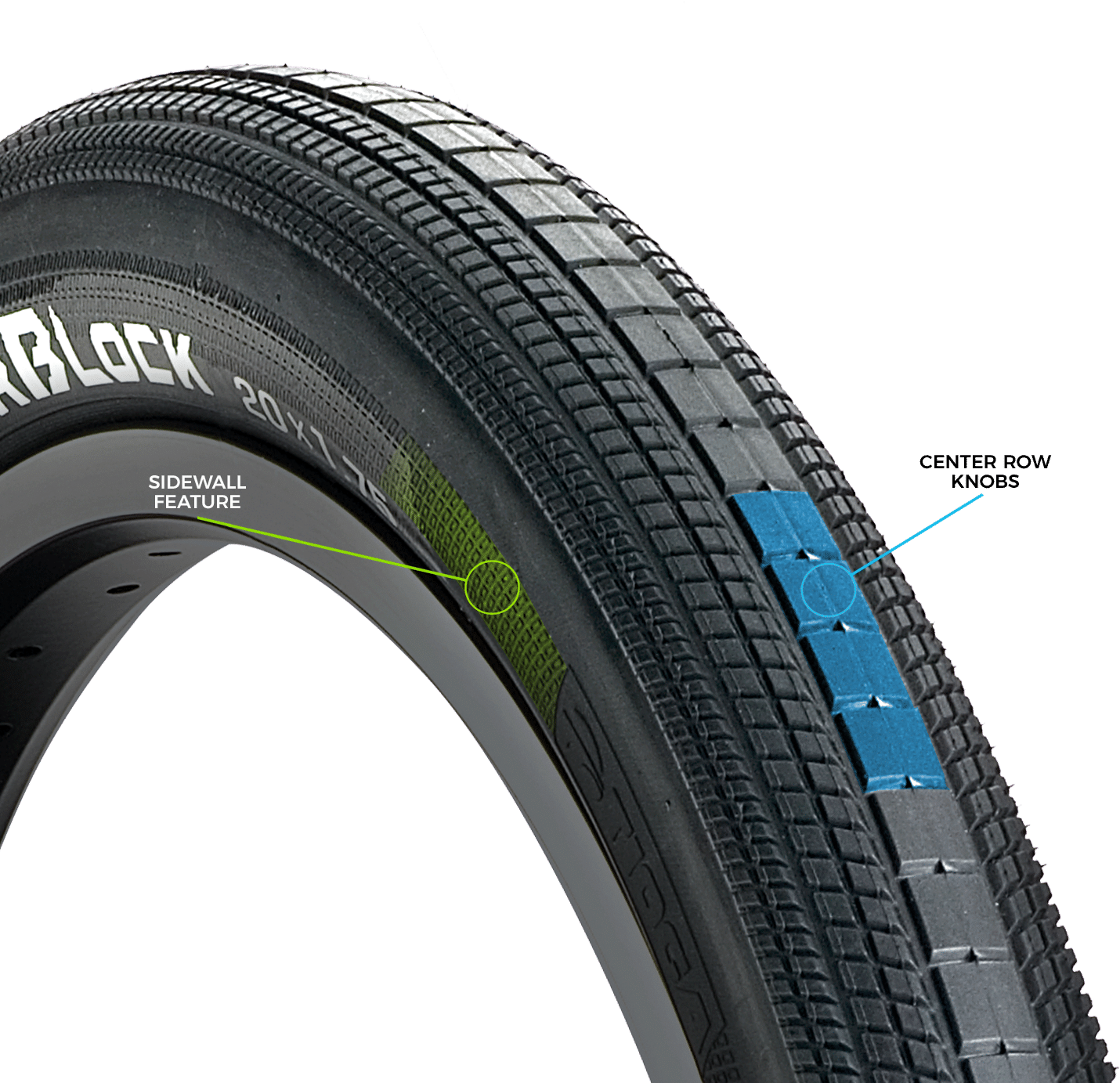 Rengas TIOGA POWERBLOCK 20x1.40